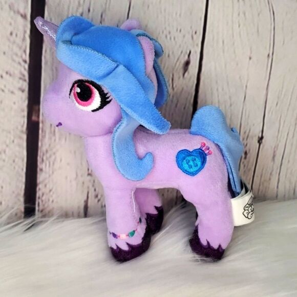 My Little Pony 6.5” Izzy Moonbow Plush Toy With Felt Tail And Mane - Picture 1 of 11